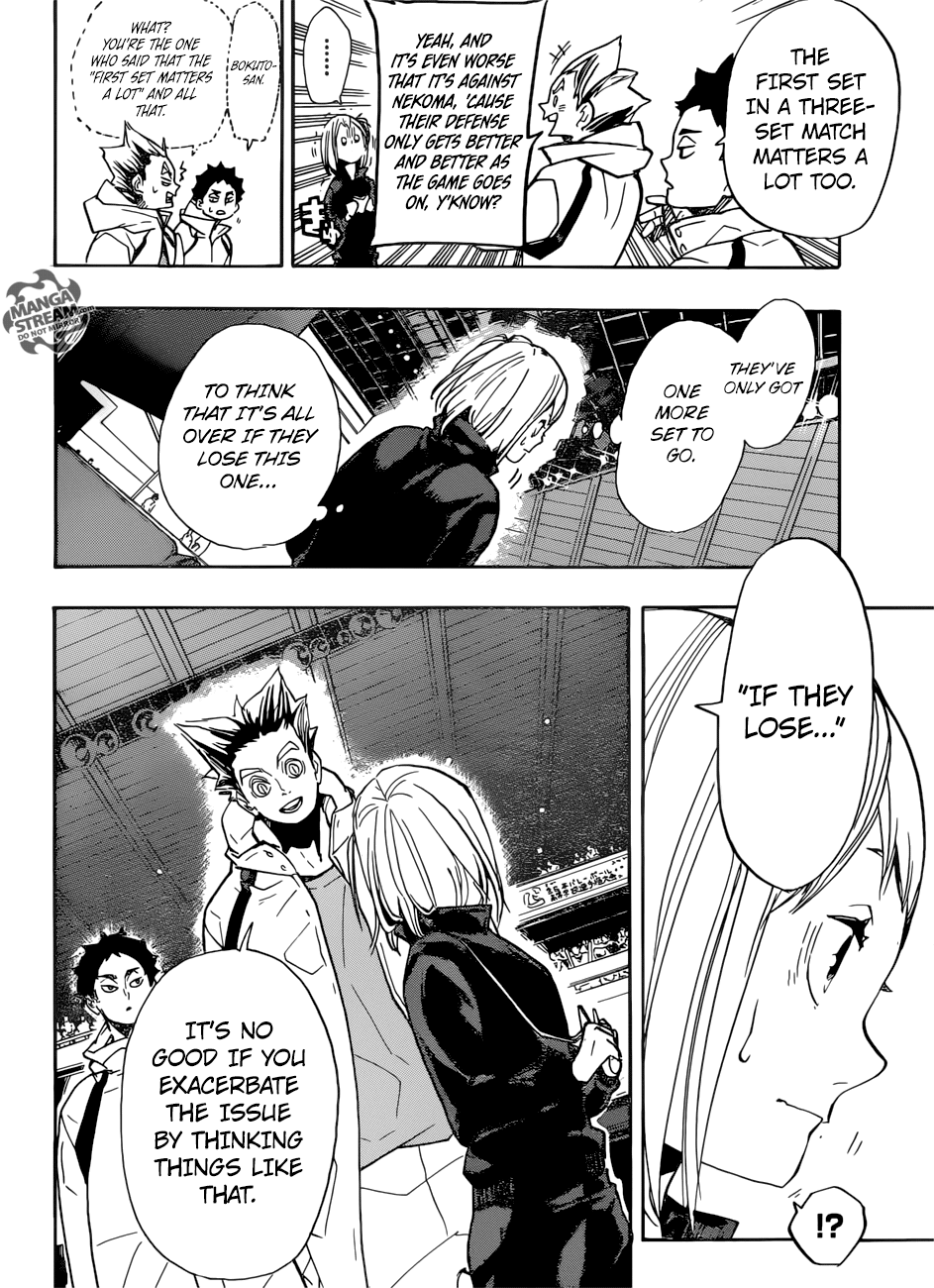 Haikyuu!!, Chapter 306 image 04